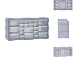 Vidaxl Organizzatore Multi-Cassetto Con 22 Cassetti 49X16X25,5 Cm - Cassette Per Attrezzi