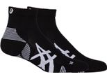 Asics Cushion Run Quarter Sock (2 Pairs) Black 47-49