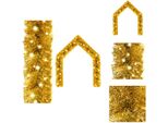 Vidaxl Ghirlanda Natalizia Con Led 5 M Golden - Luci Di Natale