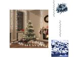 Vidaxl Luci Da Fata A Led Con 2000 Led Bianco Freddo 45 M Pvc - Illuminazione Natalizia