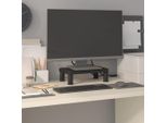 The Living Store Supporto Per Monitor Nero 38X24X10,5 Cm