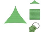 Vidaxl Tenda Da Sole 160 G/M² Verde Chiaro 4X4X4 M Hdpe - Ombrelloni E Tende Da Sole