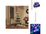 Vidaxl Fata Led Con 2000 Led Multicolore 45 M Pvc - Illuminazione Natalizia
