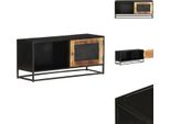 Vidaxl Mobile Tv 90X30X40 Cm Legno Di Mango Grezzo - Mobili Tv