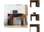 Vidaxl Scrivania Rovere Fumé 100X55X75 Cm Materiale A Base Di Legno - Scrivanie