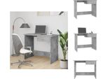 Vidaxl Scrivania Grigio Cemento 100×50×76 Cm In Legno - Scrivanie