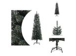 Vidaxl Albero Di Natale Artificiale Con Supporto Verde Slim 120 Cm Pvc - Alberi Di Natale