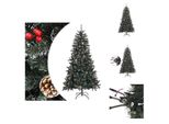 Vidaxl Albero Di Natale Artificiale Con Supporto Verde 180 Cm Pvc - Alberi Di Natale
