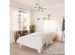 The Living Store Letto In Legno Massiccio Di Pino 75X190 Cm
