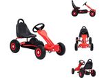 Vidaxl Go-Kart A Pedali Con Pneumatici Rossi - Girello & Scivolo & Veicoli A Pedali