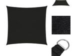 Vidaxl Tenda Da Sole 160 G/M² Nero 2X2 M Hdpe - Ombrelloni E Tende Da Sole