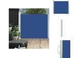 Vidaxl Tenda Laterale Estensibile 100X300 Cm Blu - Ombrelloni E Tende Da Sole