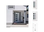 Vidaxl Porta D'ingresso Bianca 110X210 Cm Alluminio E Pvc - Porte D'ingresso
