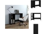 Vidaxl Scrivania Nera 102,5X35X75 Cm In Legno - Scrivanie
