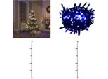 Vidaxl Luci Di Fata Con 400 Led Blu 40 M 8 Effetti Di Luce - Luci Di Fata - Luci Di Fata - Luce Led - Luci Led