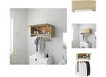 Vidaxl Armadio Sonoma-Quercia 70X32,5X35 Cm In Materiale Ligneo - Armadi