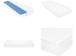 Vidaxl Materasso 120 X 200 Cm Memory Foam Viscoelastico 18 Cm - Materasso - Materassi - Materasso Visco - Materassi Visco