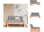 Vidaxl Divano Centrale 120X80 Cm In Legno Massiccio Di Abete Douglas - Elementi Per Divani Da Giardino