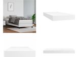Vidaxl Materasso A Molle Insacchettate Bianco 90X190X20 Cm In Pelle Finta - Materasso A Molle Insacchettate - Materassi A Molle Insacchettate - Materasso - Mobili Per La Camera Da Letto