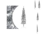Vidaxl Supporto Per Mezzo Albero Di Natale Artificiale Slim Silver 120 Cm - Alberi Di Natale