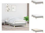 Vidaxl Struttura Letto Grigio Chiaro 90X200 Cm In Tessuto - Letti E Strutture Letto