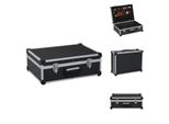Vidaxl Cassetta Porta Attrezzi 46 X 33 X 16 Cm In Alluminio Nero - Cassette Porta Attrezzi