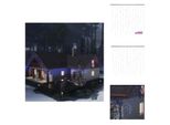 Vidaxl Tenda Di Luci Led A Forma Di Ghiacciolo 10 M 400 Led Blu 8 Funzioni - Illuminazione Natalizia