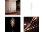Vidaxl Led Betulla Bianco Caldo 672 Led 400 Cm - Albero Led - Alberi Led - Albero Decorativo Led - Alberi Decorativi Led