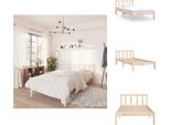 Vidaxl Letto In Legno Massiccio Di Pino 75X190 Cm - Letti E Strutture Letto