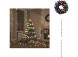 Vidaxl Luci Di Fata Con 400 Led Multicolore 40 M 8 Effetti Luminosi - Illuminazione Natalizia