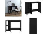 Vidaxl Scrivania Per Computer Nera 102,5X35X75 Cm In Legno - Scrivania - Scrivanie - Scrivania Per Computer - Scrivanie Per Computer
