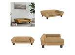 Vidaxl Letto Per Cani Marrone 70X48X22 Cm In Velluto - Letto Per Cani - Letti Per Cani - Divano Per Cani - Divano Per Animali Domestici