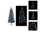 Albero Di Natale Vidaxl Con Illuminazione E Supporto 240 Cm In Fibra Di Vetro - Alberi Di Natale