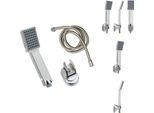 Vidaxl Soffione Doccia Con Tubo Flessibile Da 1,5 M Cromato - Soffioni Doccia