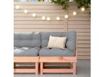The Living Store Divano Ad Angolo Con Cuscini In Legno Massiccio Di Abete Douglas