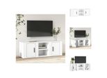 Mobile Tv Vidaxl Bianco 100X31,5X35 Cm In Legno - Mobili Tv