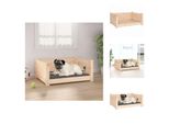 Vidaxl Letto Per Cani 65,5X50,5X28 Cm In Legno Massiccio Di Pino - Letti Per Cani