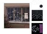 Vidaxl Luci Di Fata Stella E Luna Telecomandate 345 Led Bianco Freddo - Illuminazione Natalizia