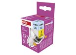 Emos Lampada Led Spot, MR16 Con Base GU10, 3W In Sostituzione Di Una Lampada Alogena Da 32W, Luminosità 345 Lm, Bianco Freddo 6500 K, Durata 30000 H, Argento, ZQ8E19
