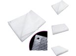 Telone Vidaxl Leno 140 G/M² 3X4 M Bianco - Teloni