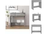 Vidaxl Scrivania Grigio Sonoma 80X40X75 Cm In Legno - Scrivanie