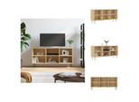 Mobile Tv Vidaxl Rovere Sonoma 103,5X30X50 Cm Materiale A Base Di Legno - Mobili Tv