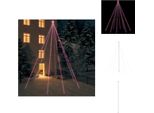 Vidaxl Albero Di Natale Luci Fiabesche Per Interni Esterni 1300 Led Colorati 8 M - Alberi Di Natale