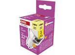 Emos Lampada Led Spot, MR16 Con Base GU10, 3W In Sostituzione Di Una Lampada Alogena Da 32W, Luminosità 345 Lm, Bianco Caldo 3000 K, Durata 30000 H, Argento, ZQ8E17