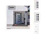 Vidaxl Porta D'ingresso Bianca 110X210 Cm Alluminio E Pvc - Porte D'ingresso