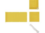 Vidaxl Schermo Privacy Per Balcone Giallo 75X400 Cm Hdpe - Ombrelloni E Tende Da Sole