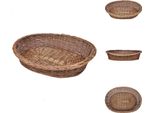Vidaxl Letto Per Cani In Vimini Naturale 90 Cm - Letti Per Cani