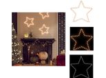 Vidaxl Led Silhouette Stella Di Natale 48 Led Bianco Caldo 56 Cm - Illuminazione Natalizia
