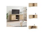 Mobile Tv Vidaxl Rovere Sonoma 104X35X50 Cm Materiale A Base Di Legno - Mobili Tv