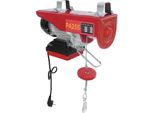 Argano Elettrico, Radiocomando, Capacità Di Sollevamento 250 Kg, Rosso